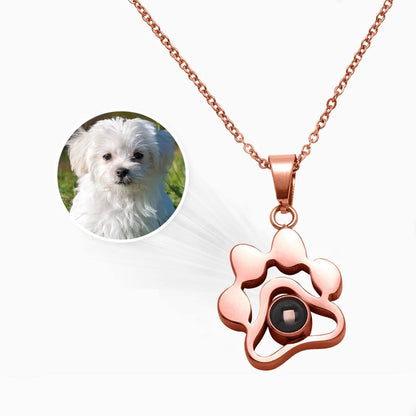 Collier photo personnalisé pour animaux de compagnie