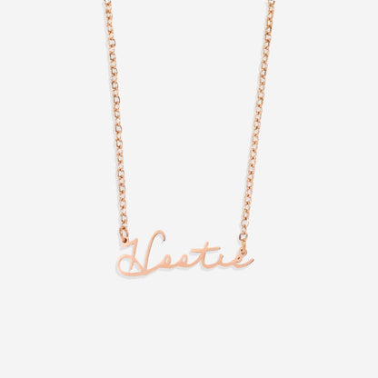 Collier prénom Mon Amour