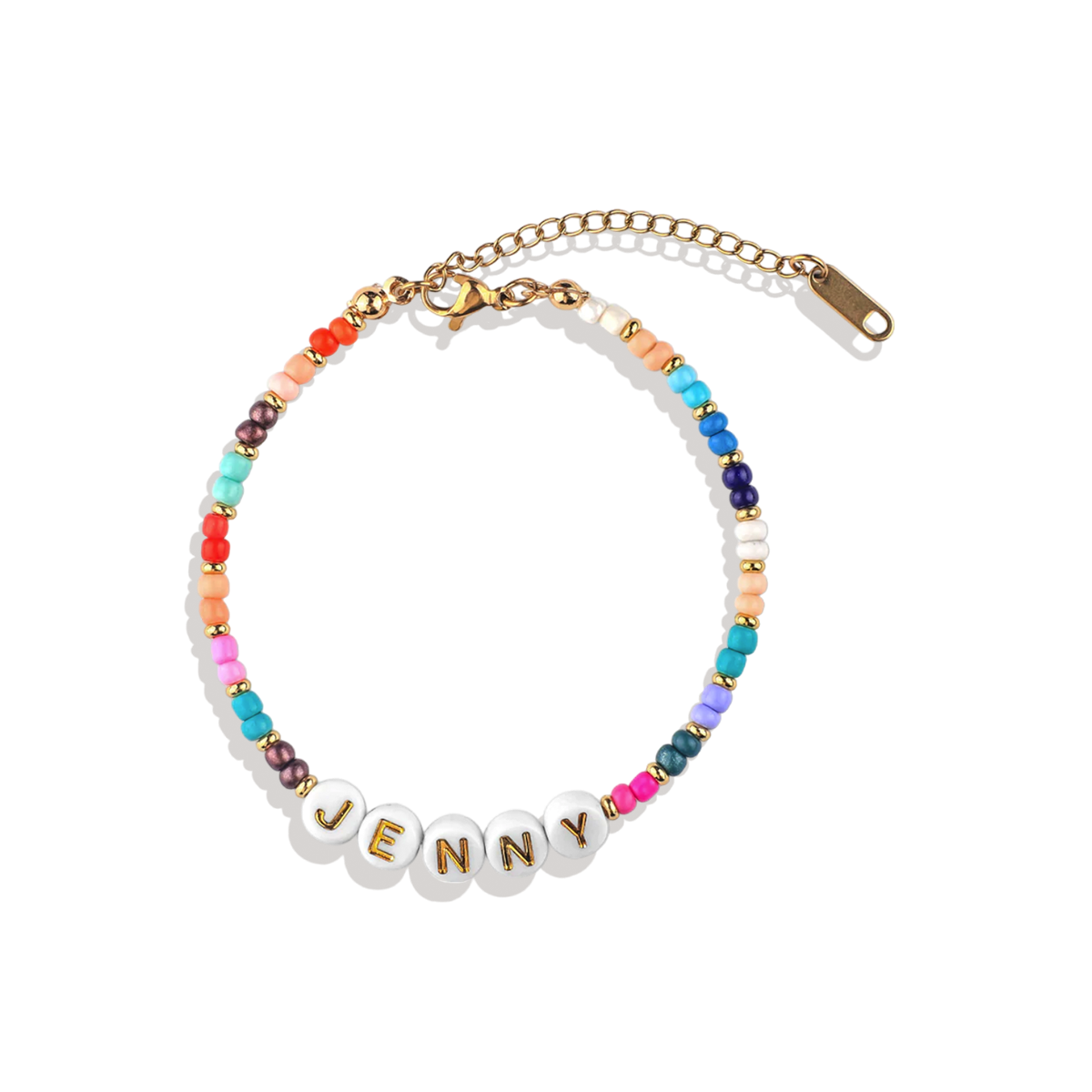 Bracelet prénom en perles | Joyful