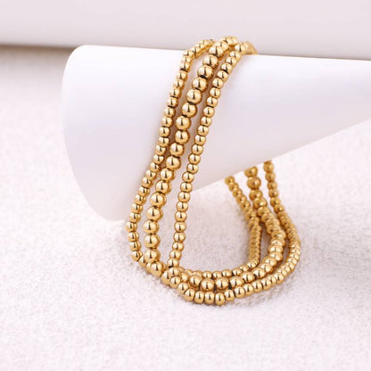 Set di bracciali a perline da impilare 322