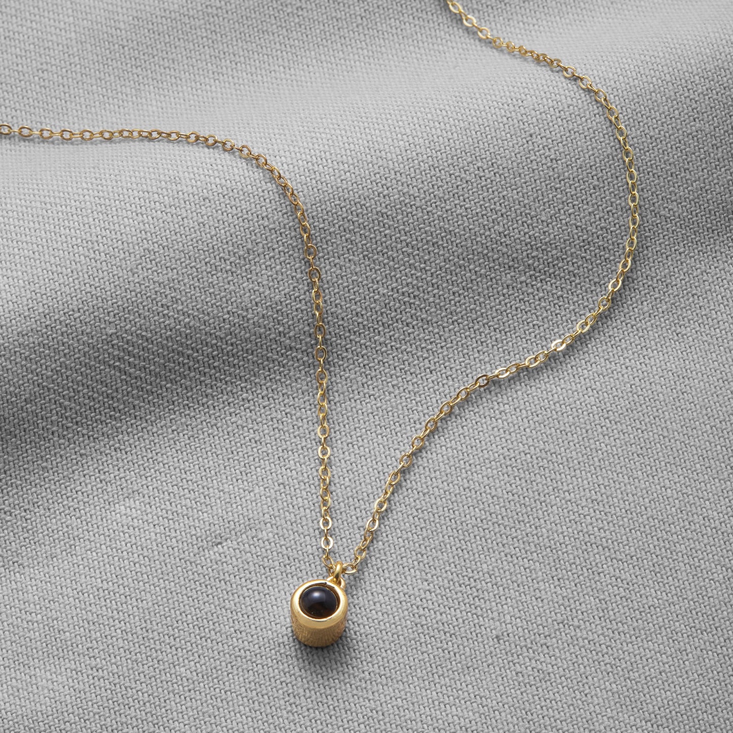 Le collier photo classique
