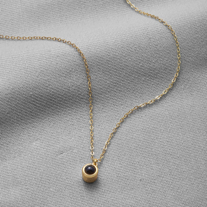 Le collier photo classique