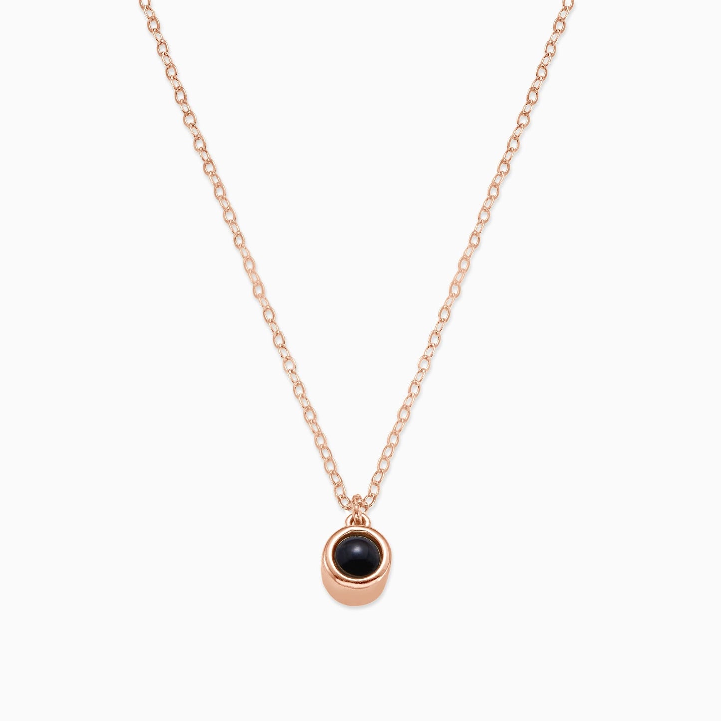 Le collier photo classique