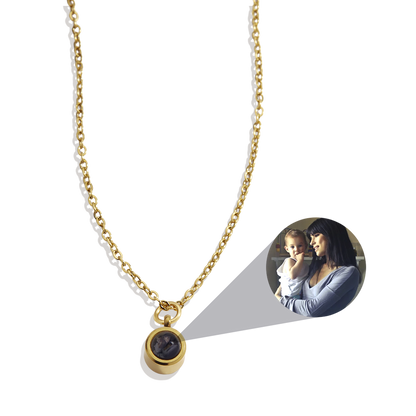 Le collier photo classique