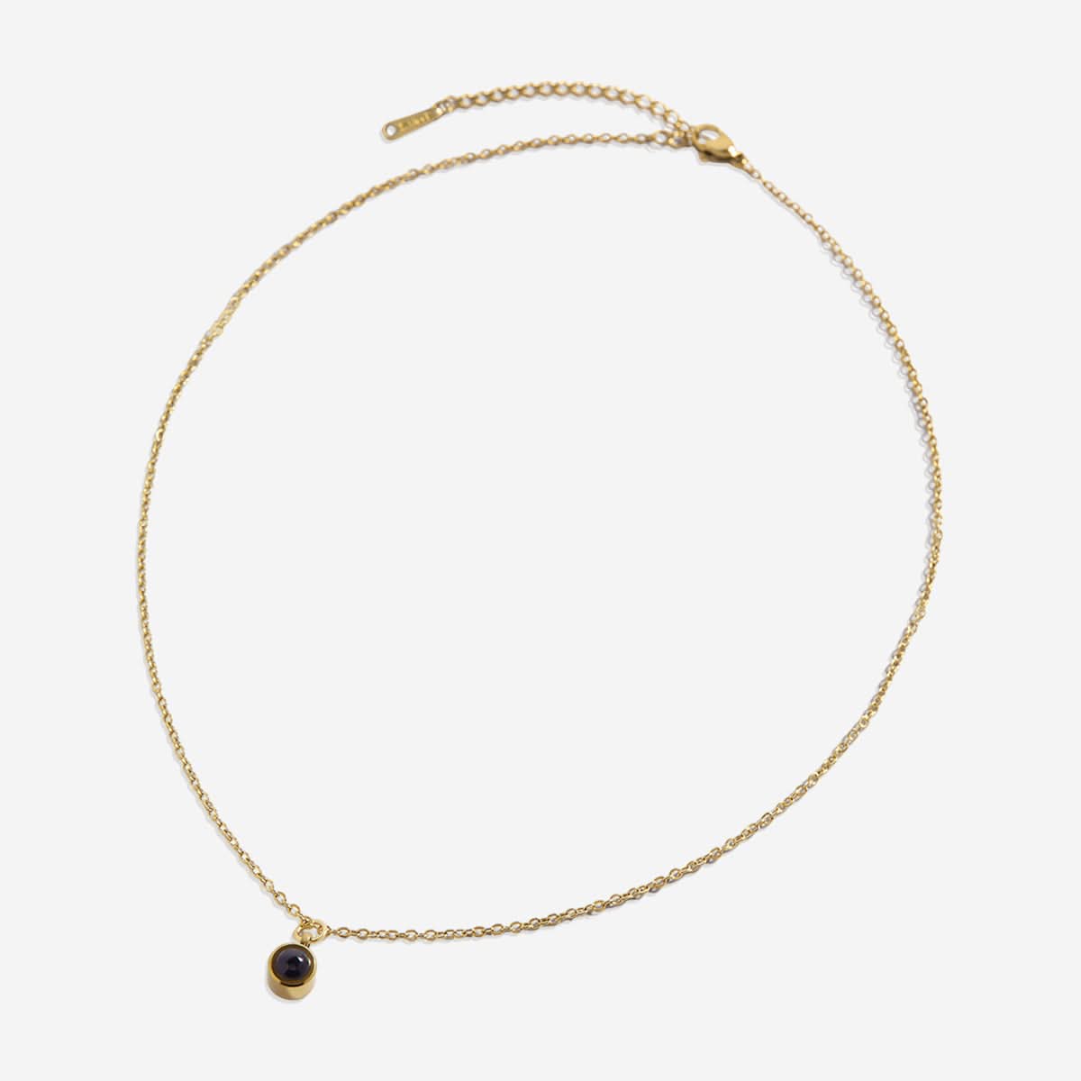 Le collier photo classique