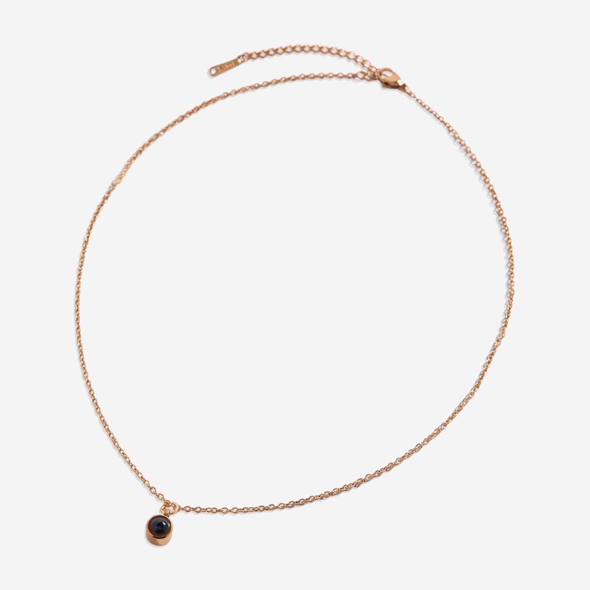 Le collier photo classique