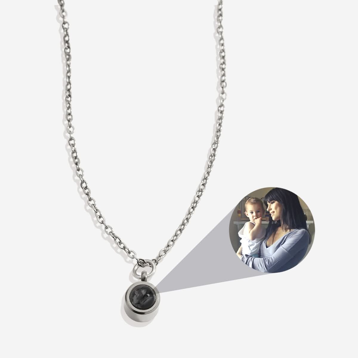 Le collier photo classique