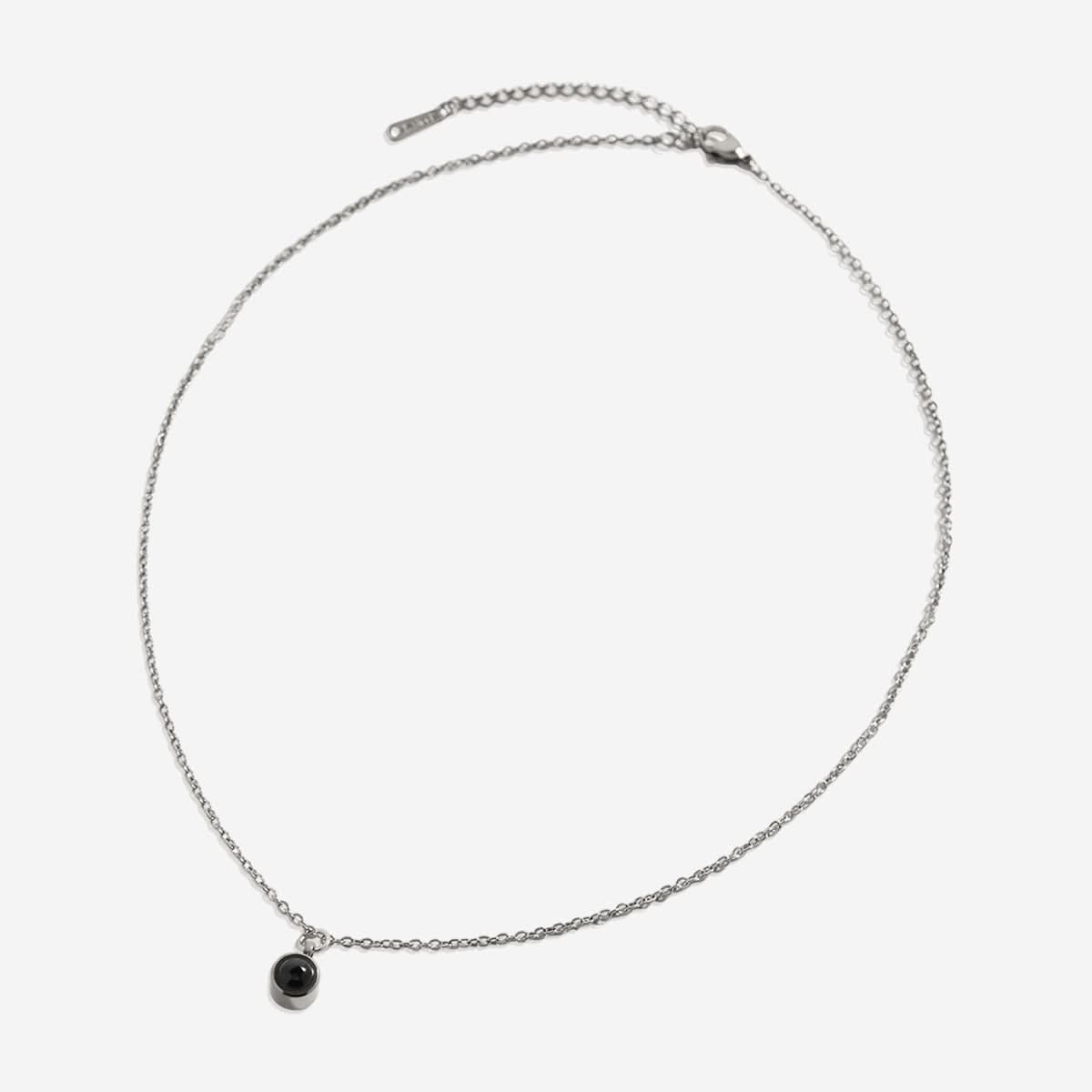 Le collier photo classique