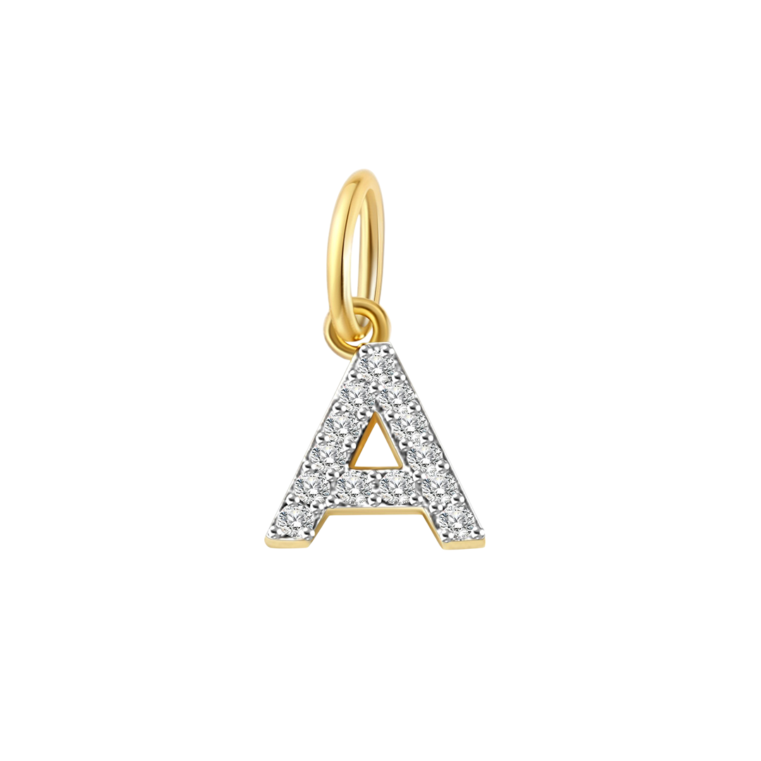 Charm iniziale con diamante PJULAN