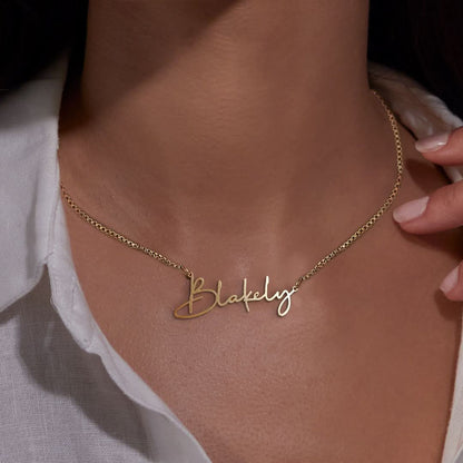 Collier Prénom Moderne