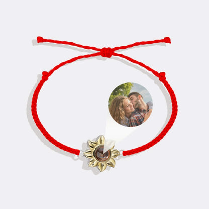 Bracelet photo tournesol