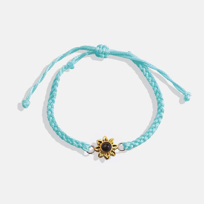 Bracelet photo tournesol