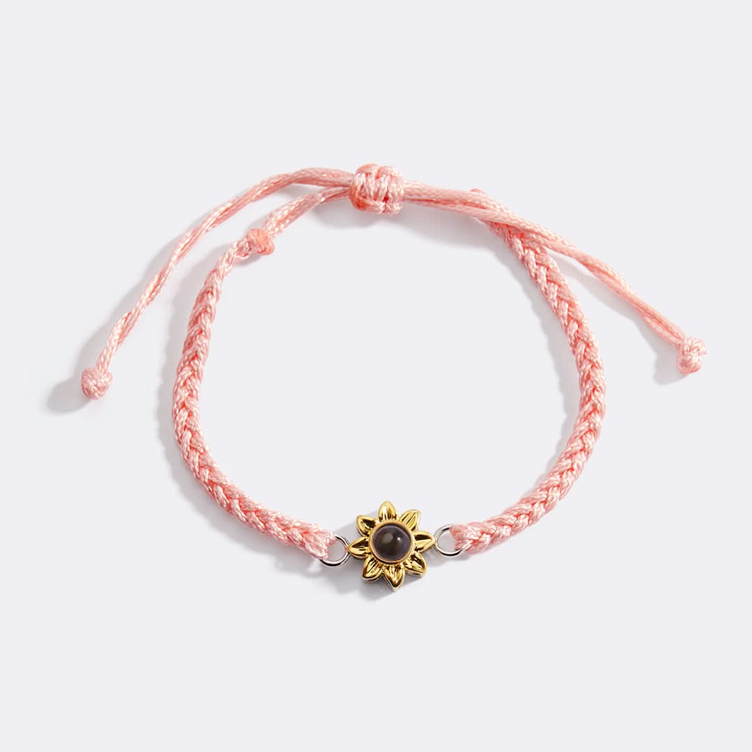 Bracelet photo tournesol
