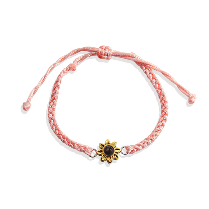 Bracelet photo tournesol