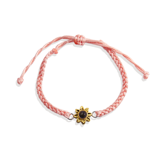 Bracelet photo tournesol