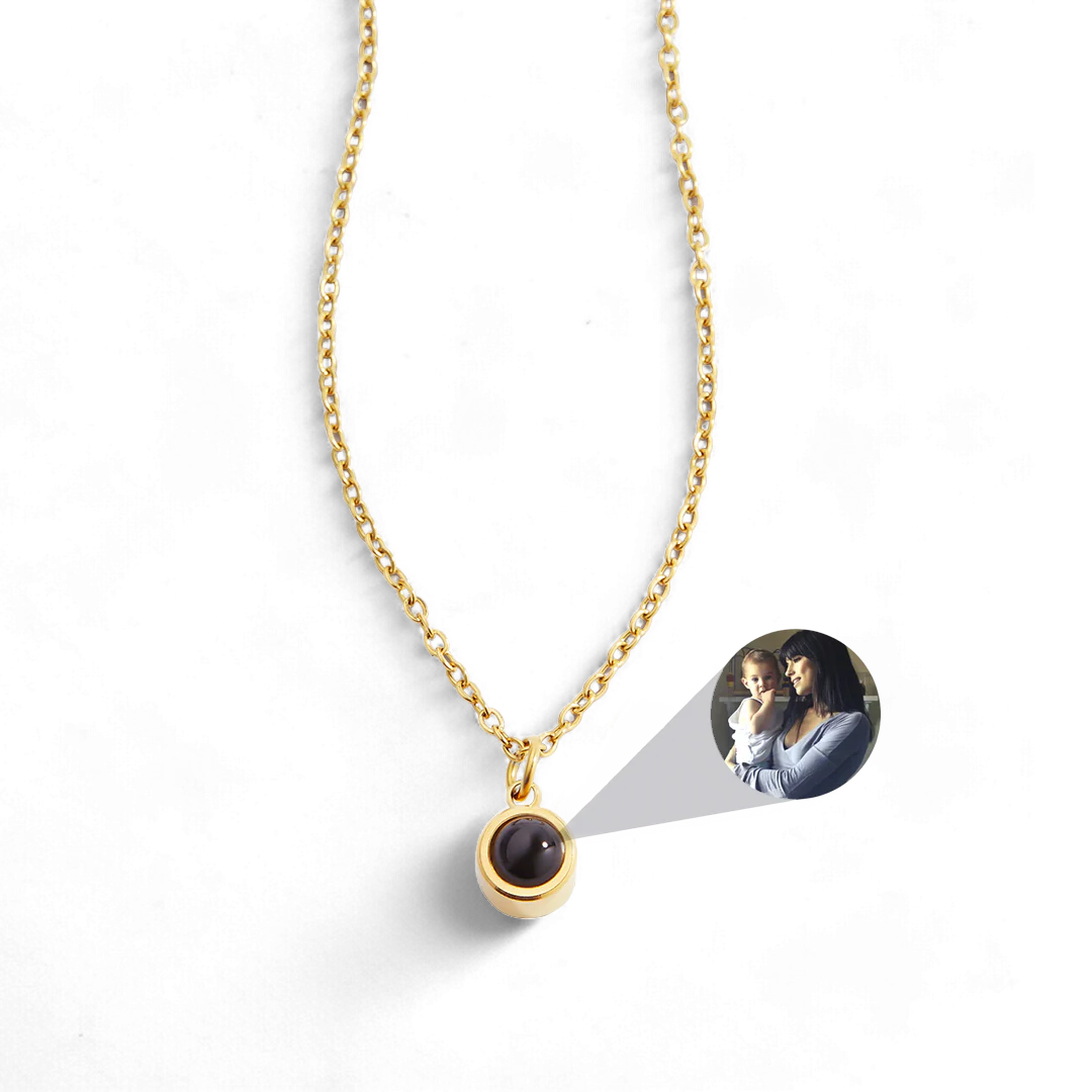 Le collier photo classique