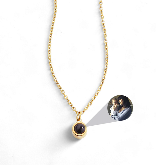 Le collier photo classique