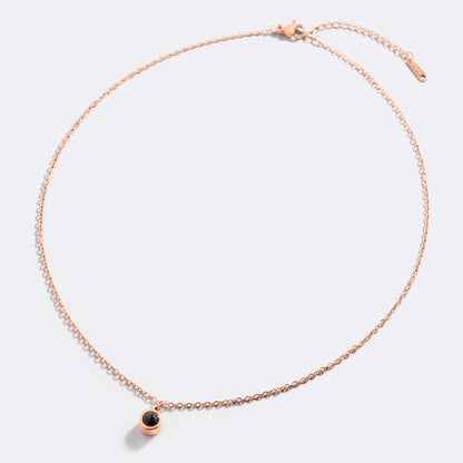 Le collier photo classique