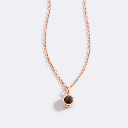 Le collier photo classique