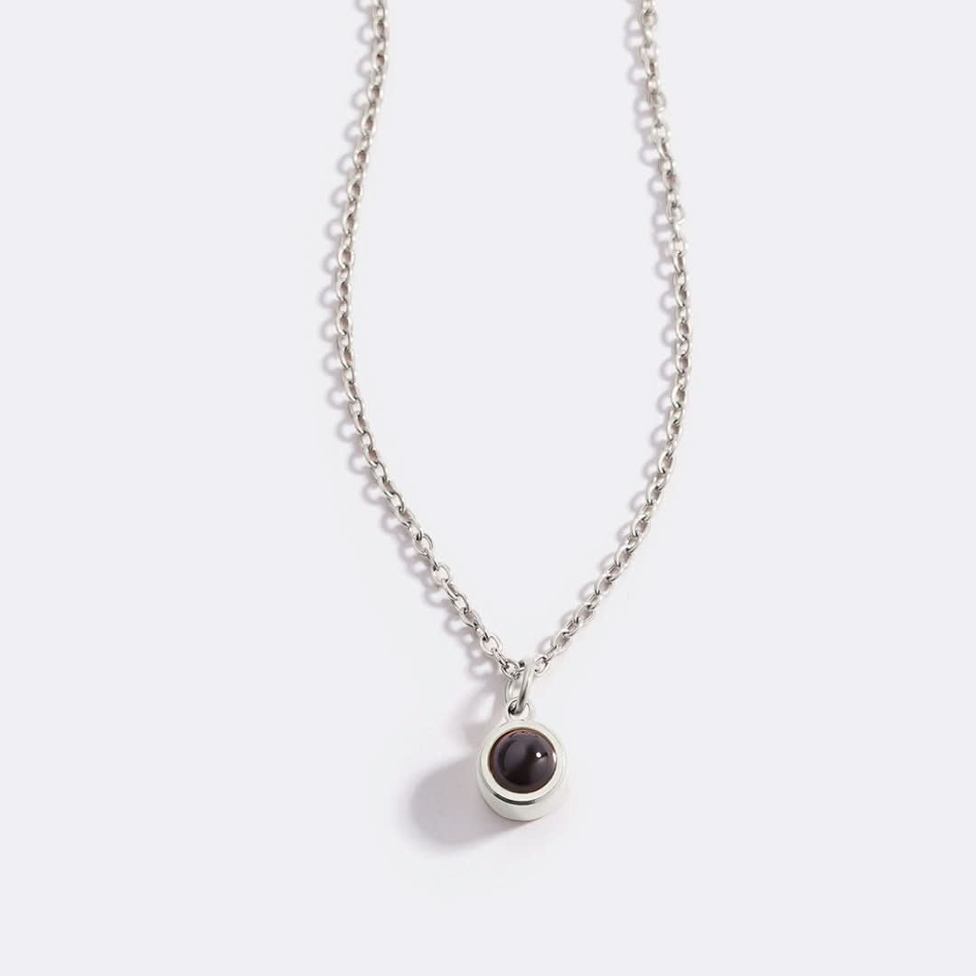 Le collier photo classique