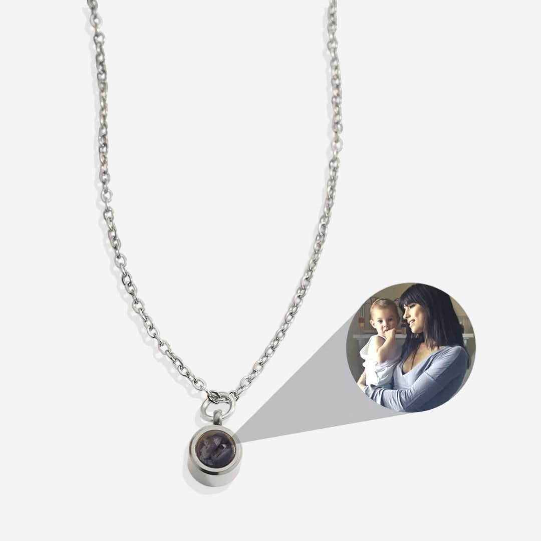Le collier photo classique