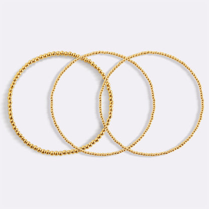 Set di bracciali a perline da impilare 322