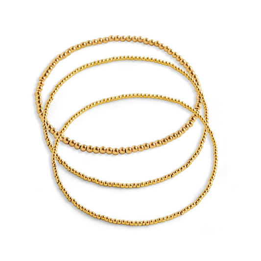 Set di bracciali a perline da impilare 322