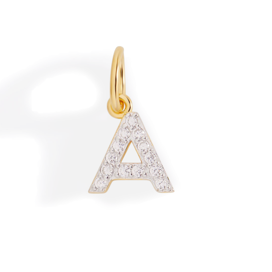 Charm iniziale con diamante PJULAN