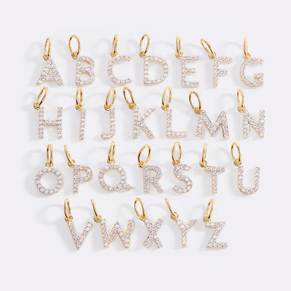 Charm iniziale con diamante PJULAN