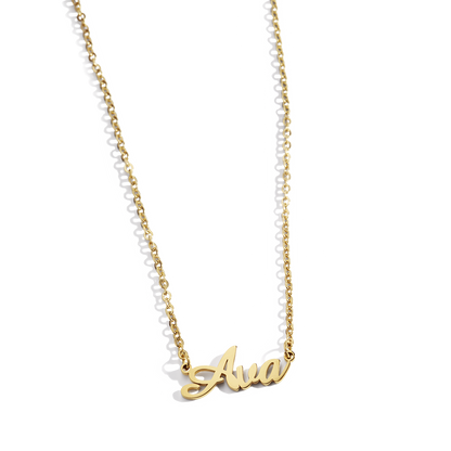 Collier Prénom Plume