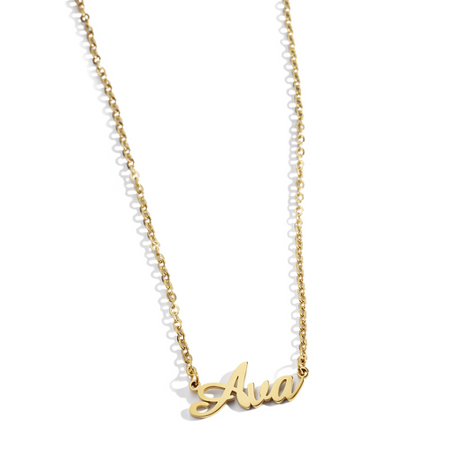 Collier Prénom Plume