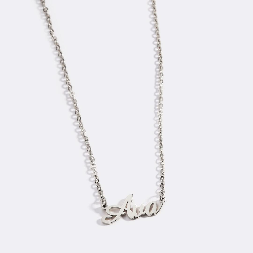Collier Prénom Plume