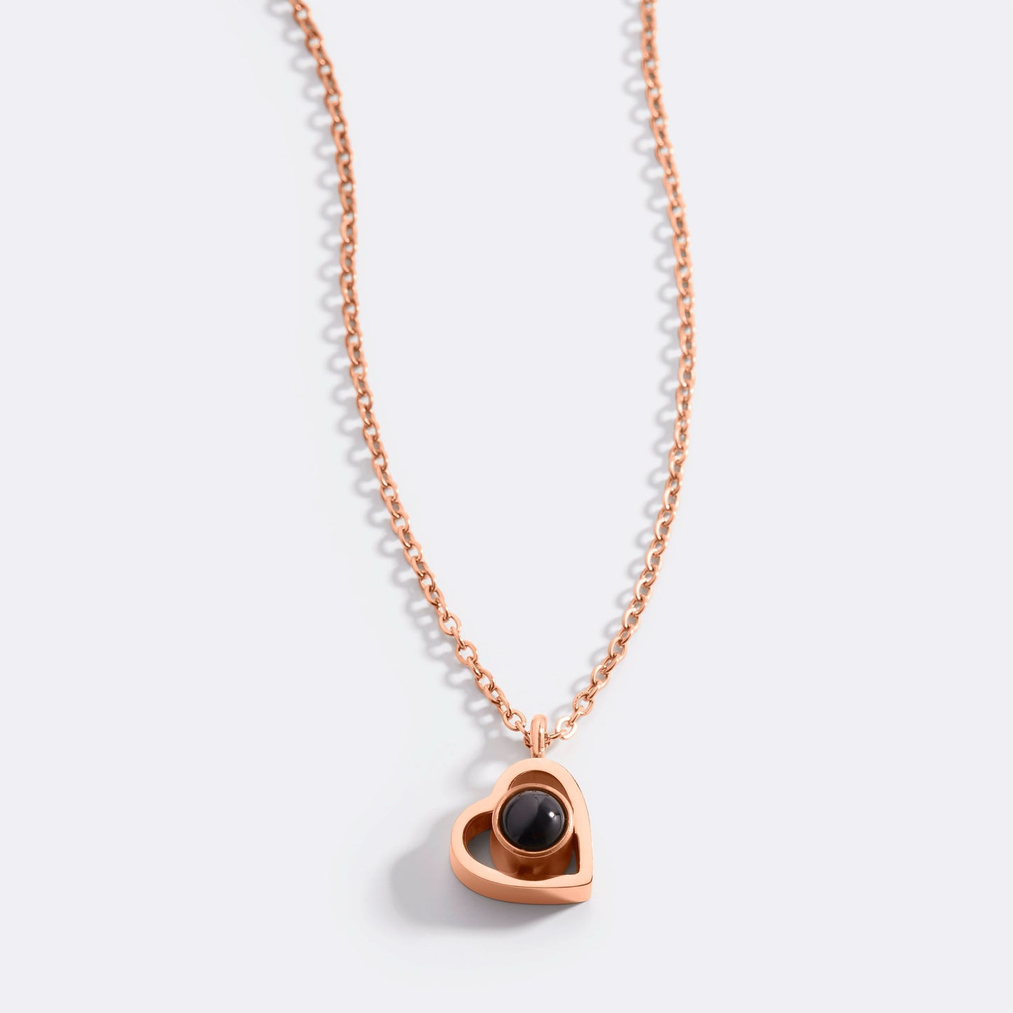 Collier Photo Coeur Personnalisé