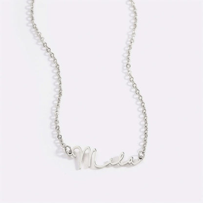 Collier prénom Mon Amour