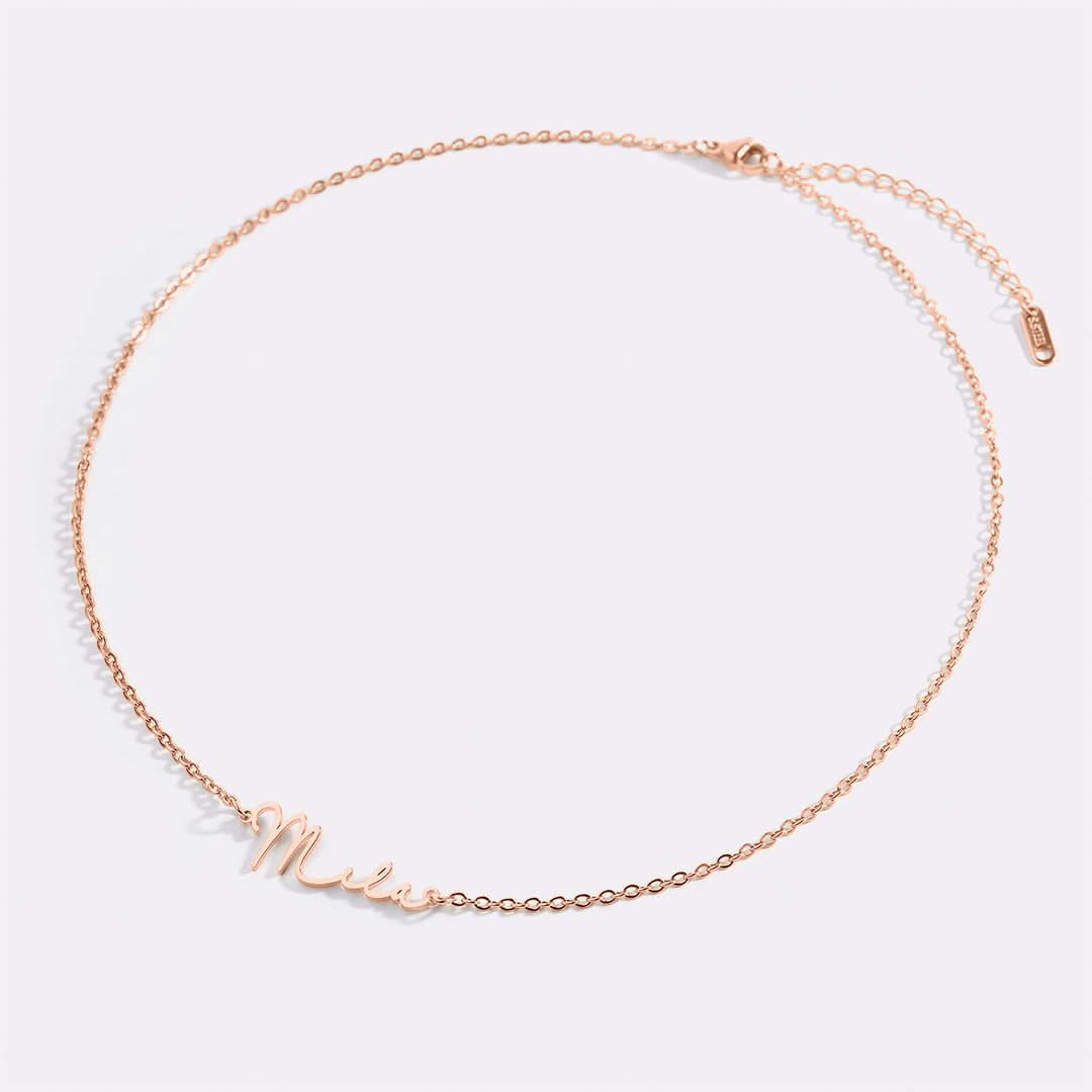 Collier prénom Mon Amour