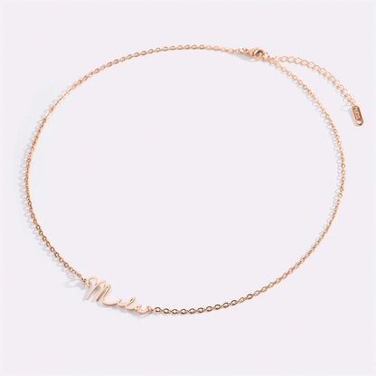 Collier prénom Mon Amour