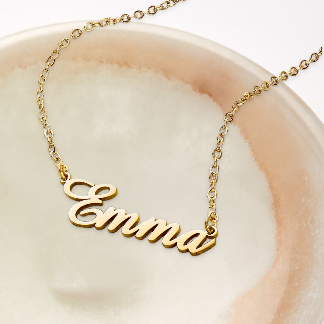 Collier Prénom Plume