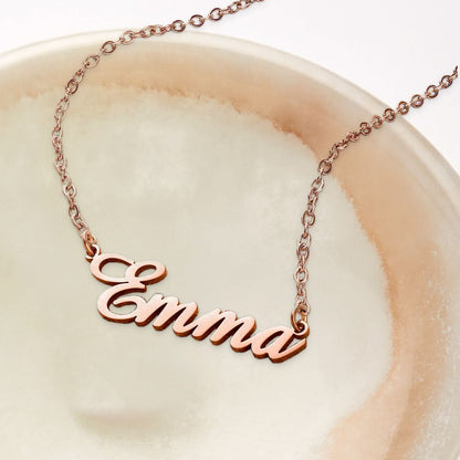 Collier Prénom Plume