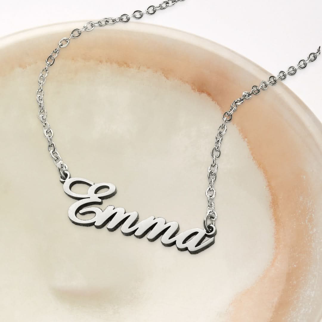 Collier Prénom Plume