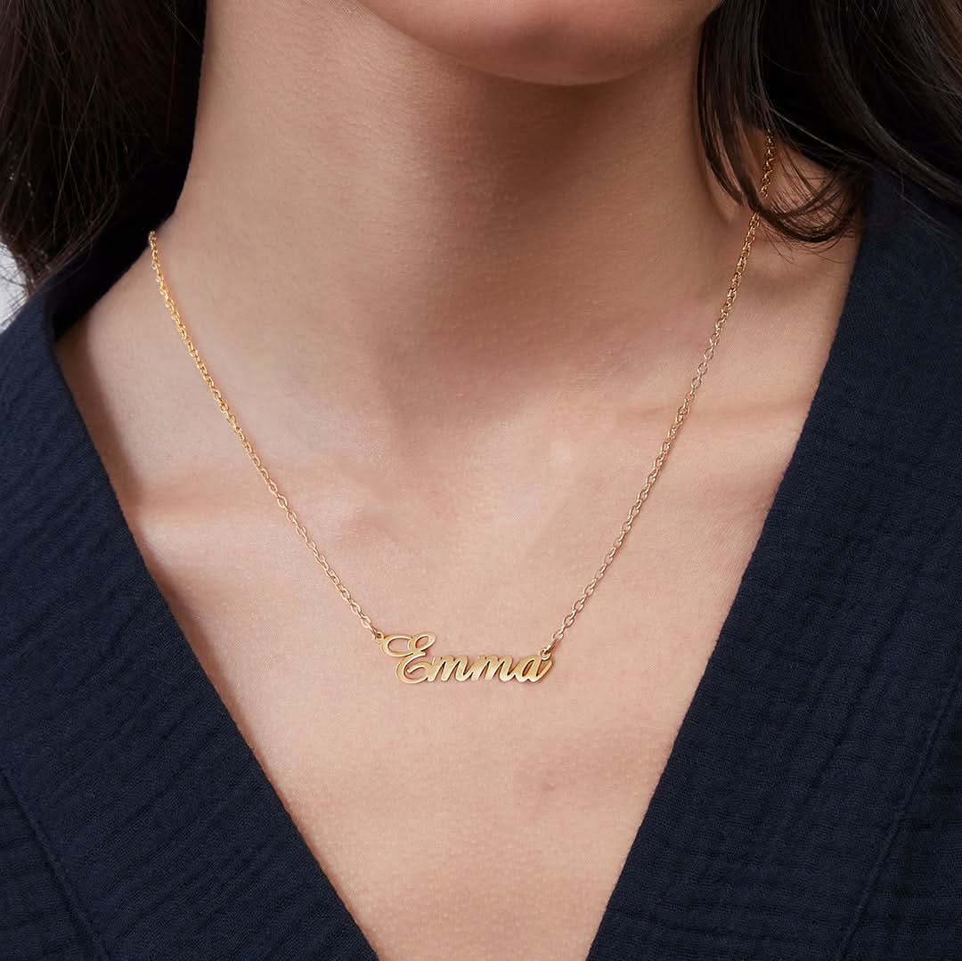 Collier Prénom Plume