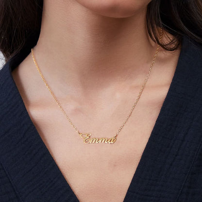 Collier Prénom Plume
