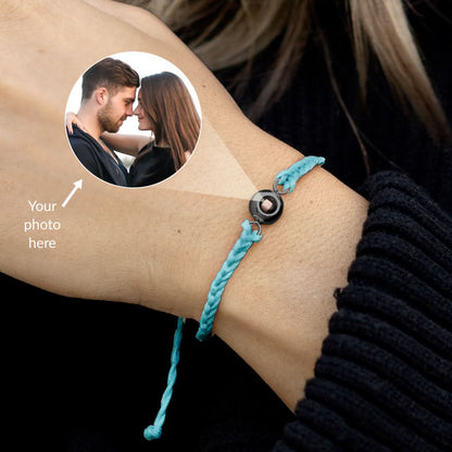 Bracelet photo réglable personnalisé