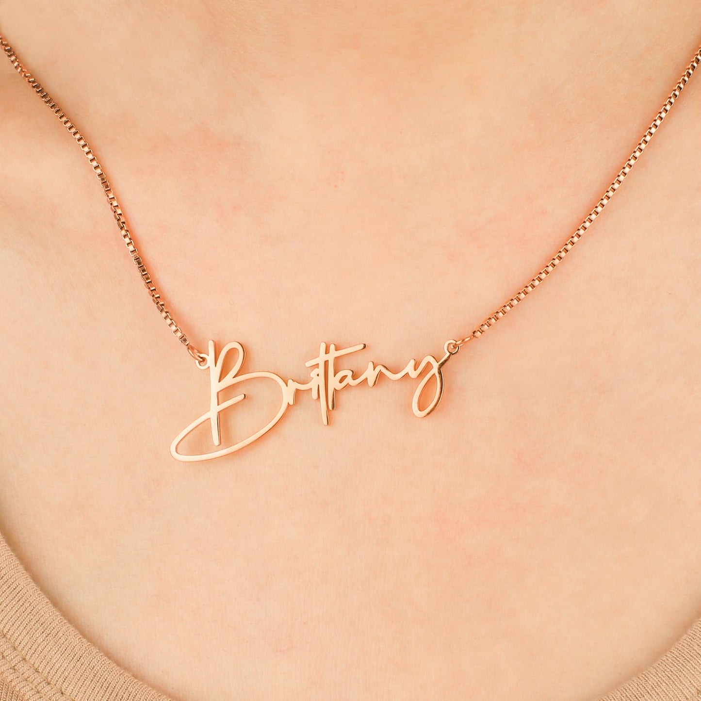 Collier Prénom Moderne
