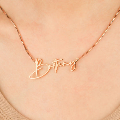 Collier Prénom Moderne