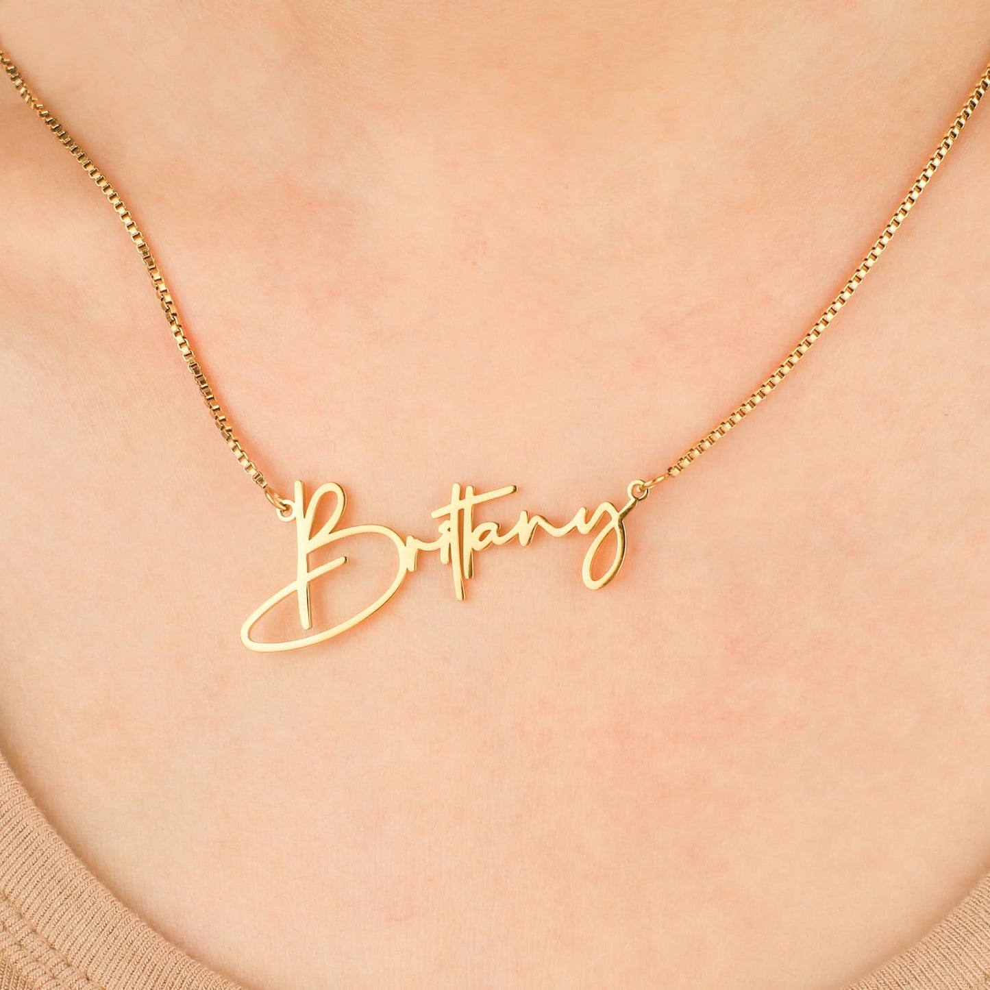 Collier Prénom Moderne