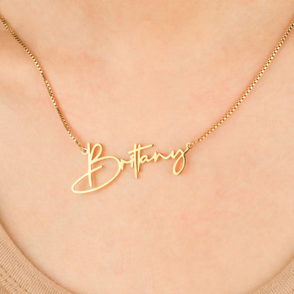 Collier Prénom Moderne