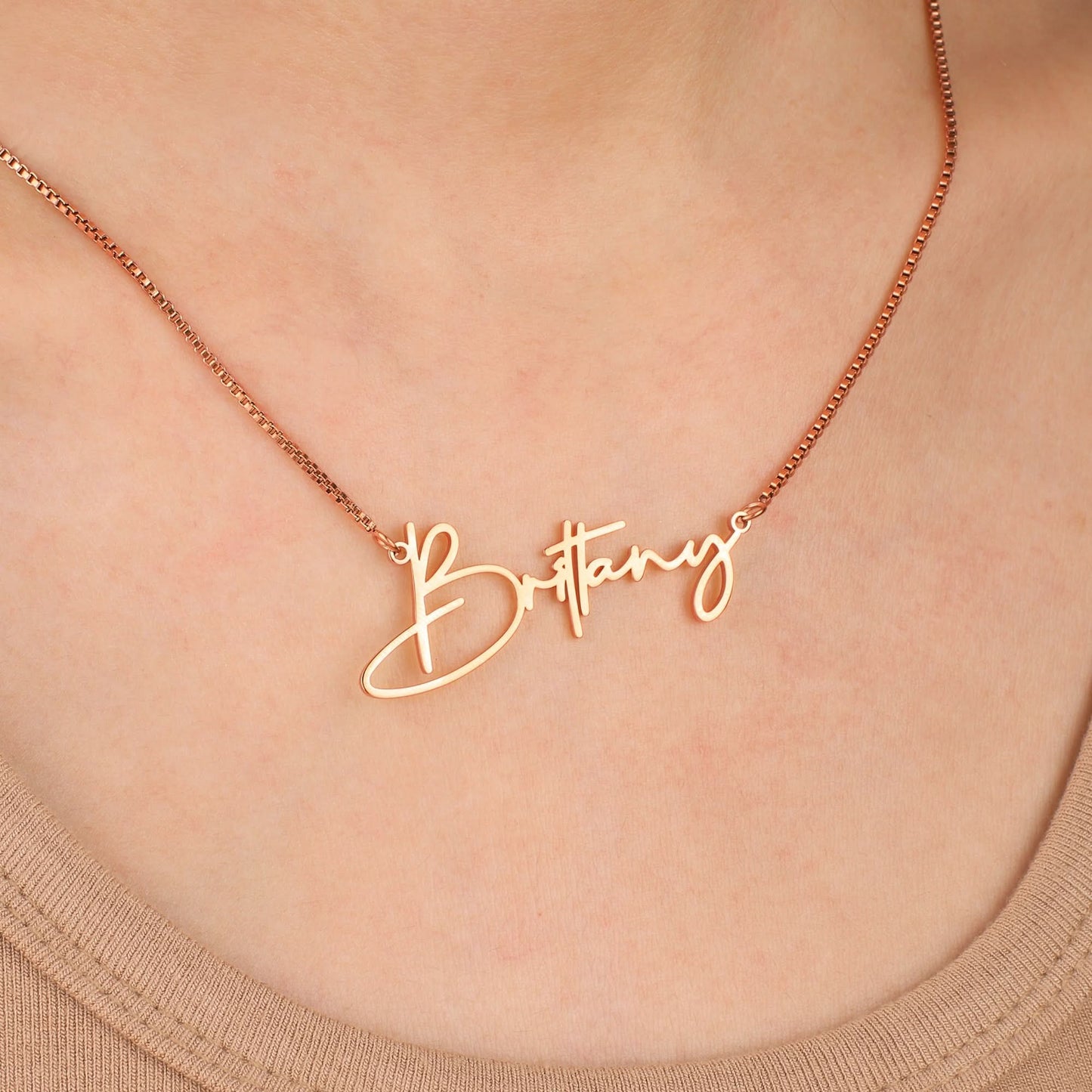 Collier Prénom Moderne