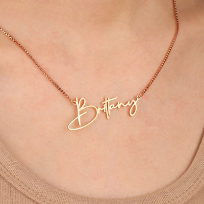 Collier Prénom Moderne