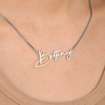 Collier Prénom Moderne