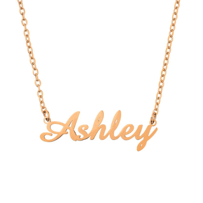 Collier Prénom Plume